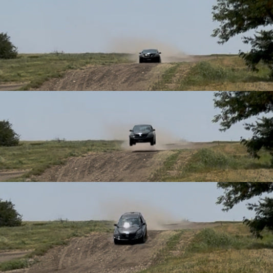 Blue Ball and Low Ball represent two very different approaches to learning loose-surface car control.